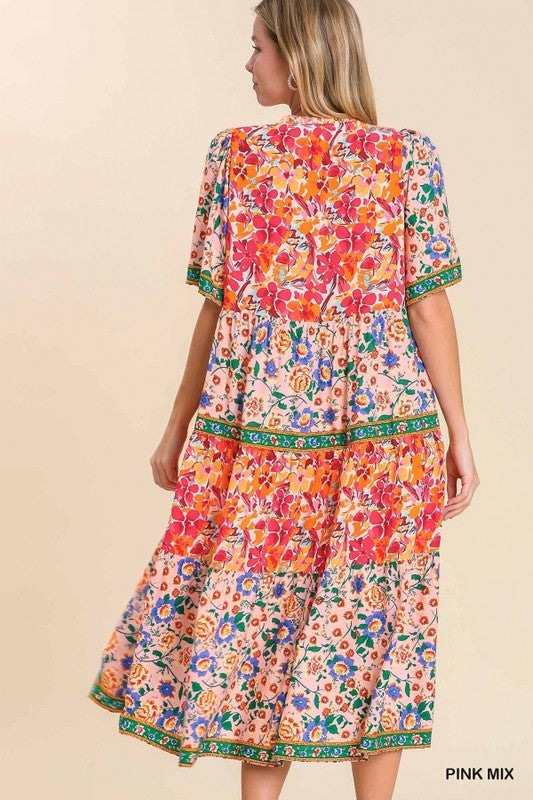 Floral Mix Dress