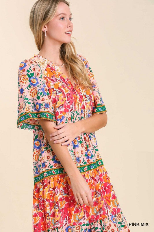 Floral Mix Dress