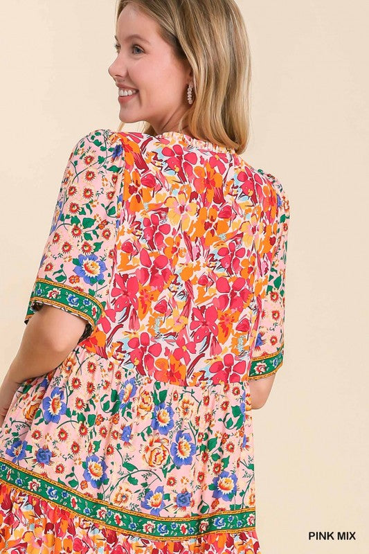 Floral Mix Dress