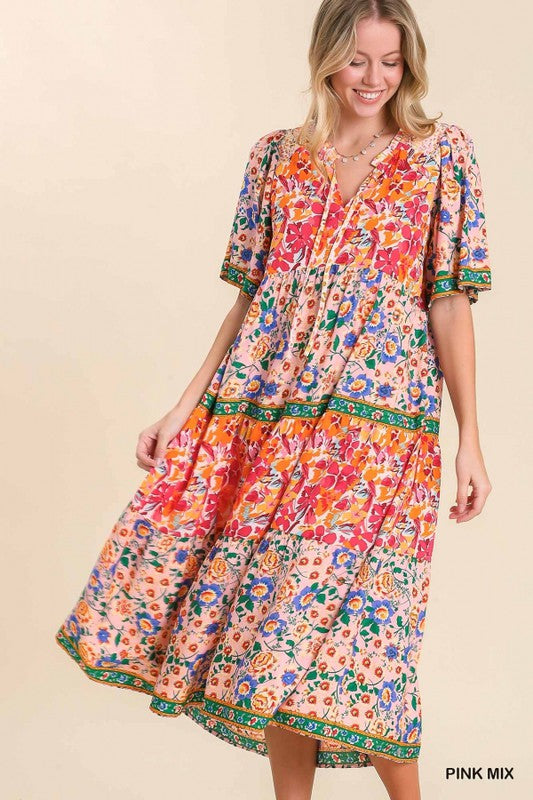 Floral Mix Dress