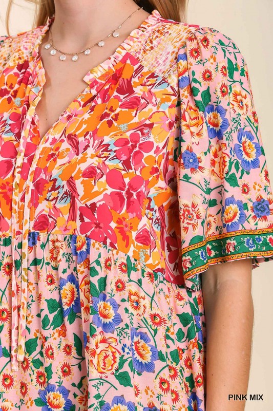 Floral Mix Dress