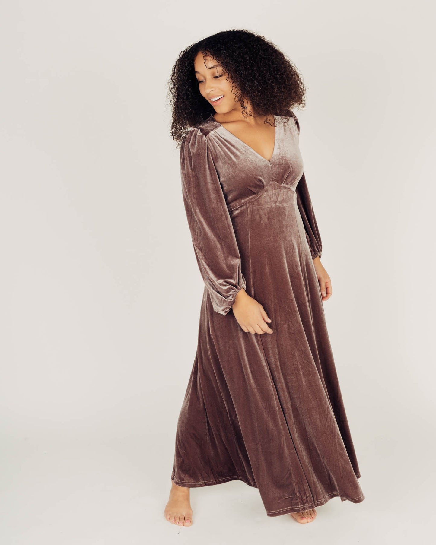 Velvet Maxi Dress