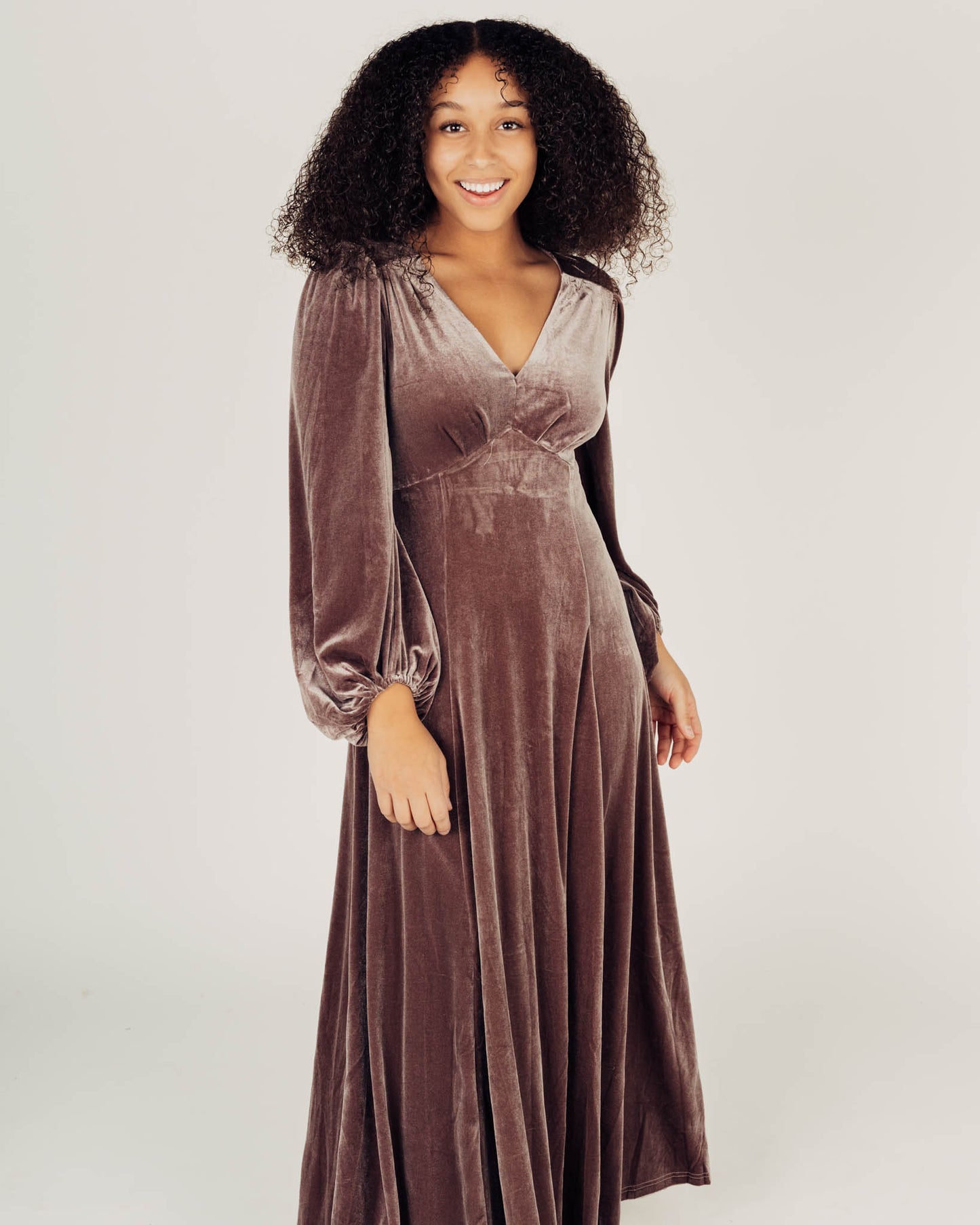 Velvet Maxi Dress