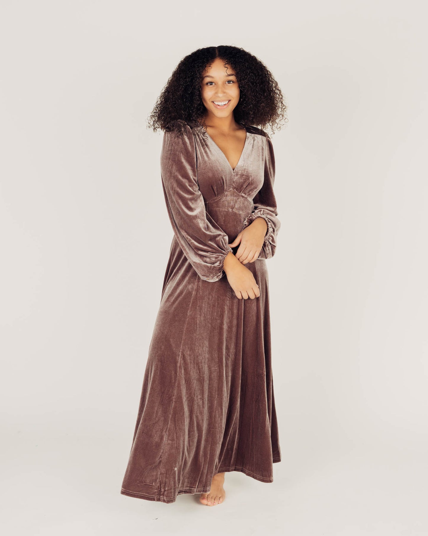 Velvet Maxi Dress