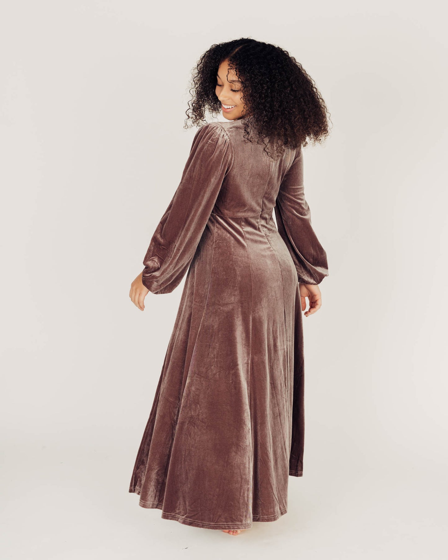 Velvet Maxi Dress