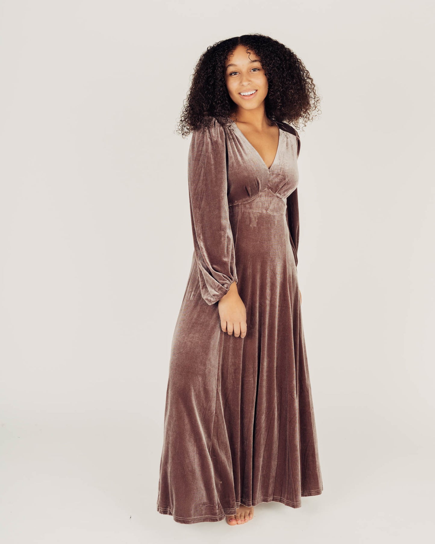 Velvet Maxi Dress