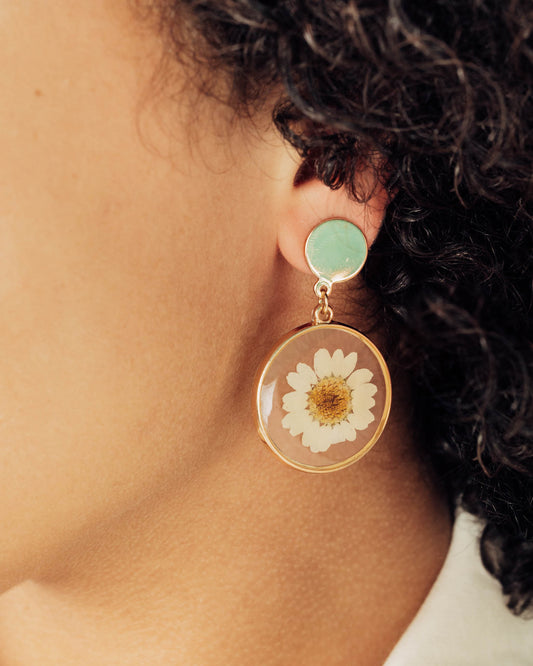 Daisy Dangle Earrings