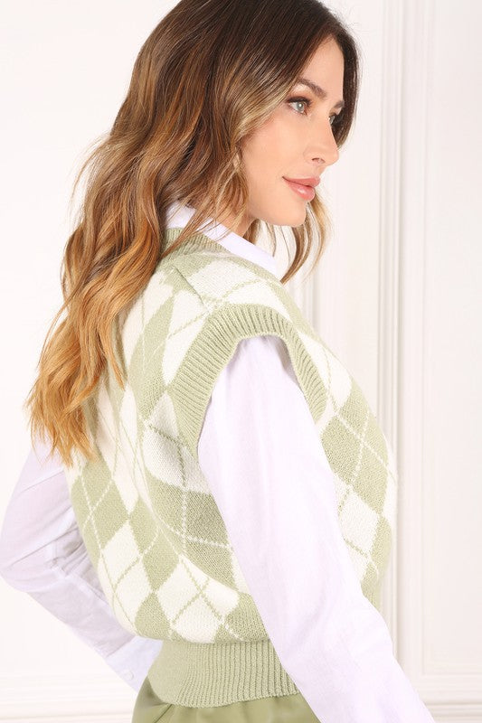 Argyle Sweater Vest