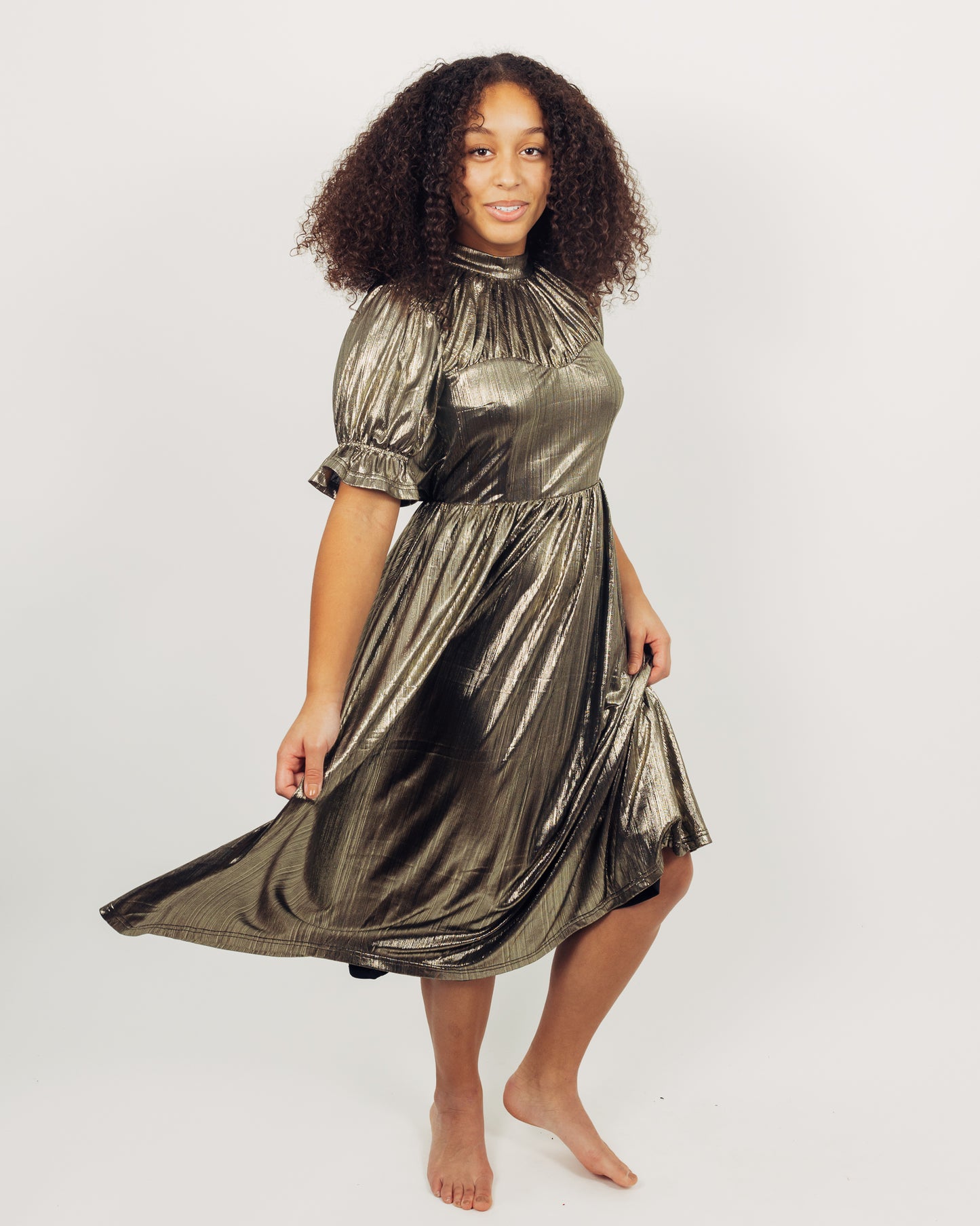 Metallic Dress