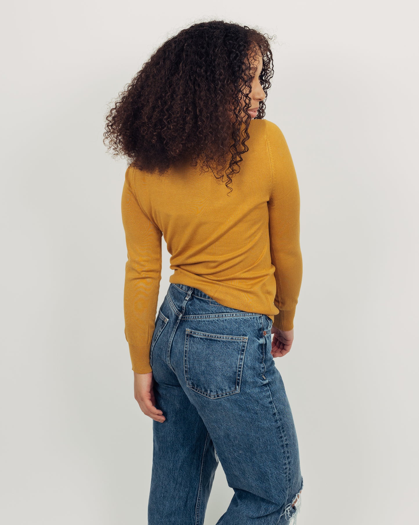 Malt Turtleneck || Mustard