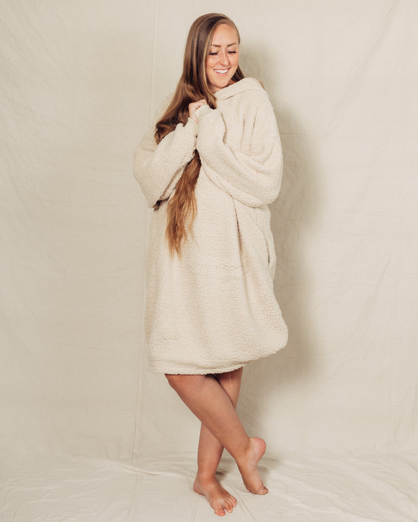 Reversible Hoodie Dress