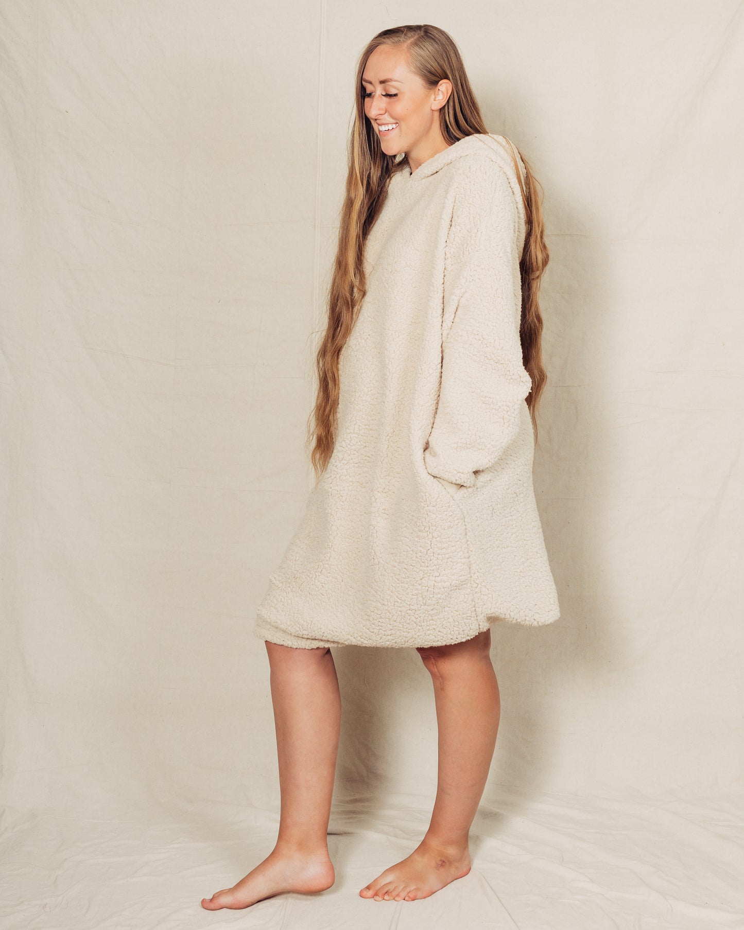 Reversible Hoodie Dress