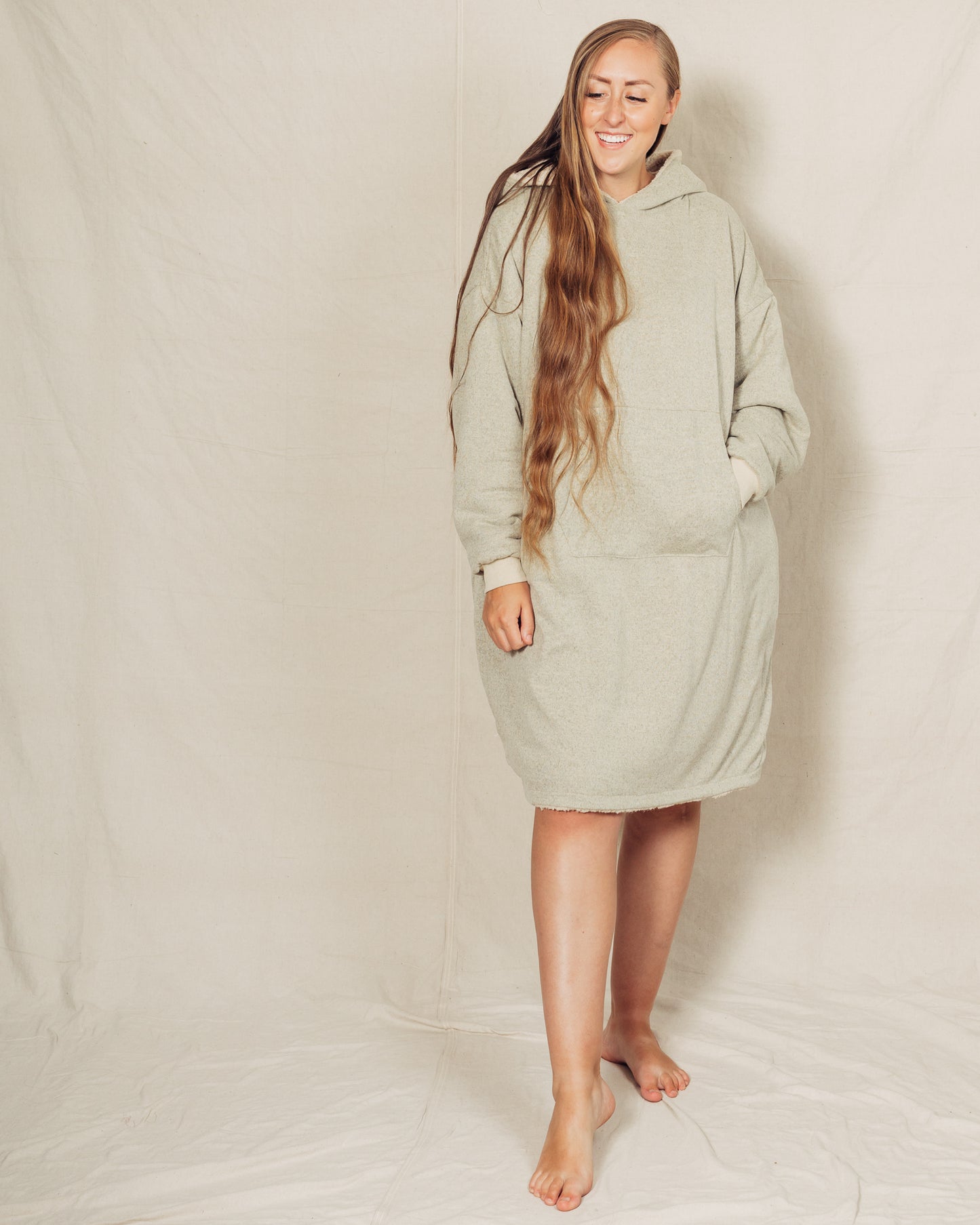 Reversible Hoodie Dress