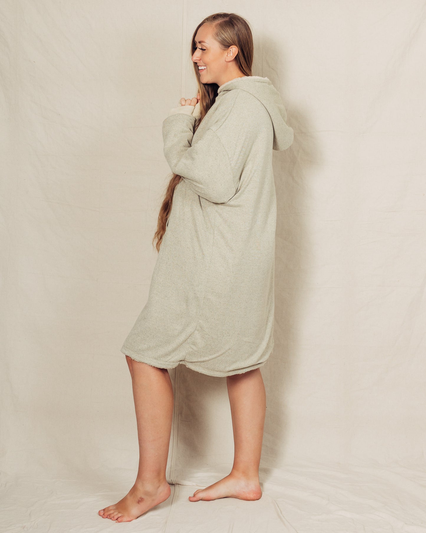 Reversible Hoodie Dress