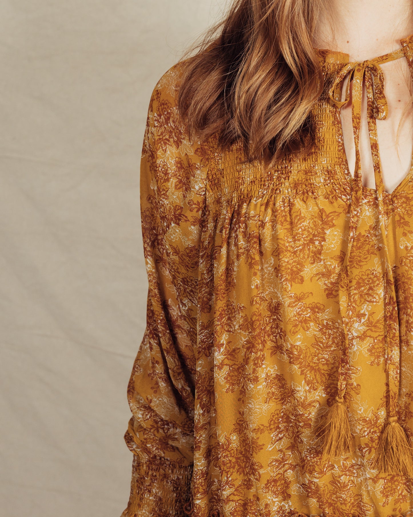 Kodi Dress || Mustard