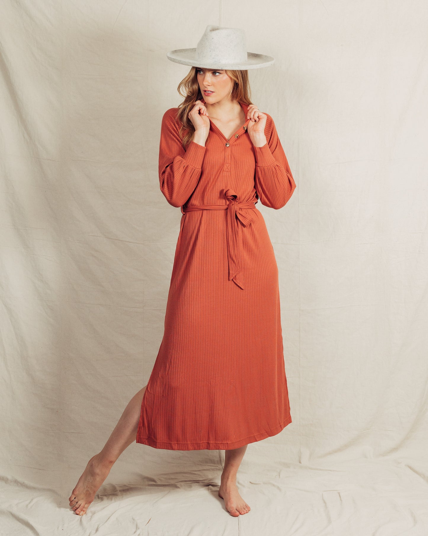 Dylan Dress | Clay