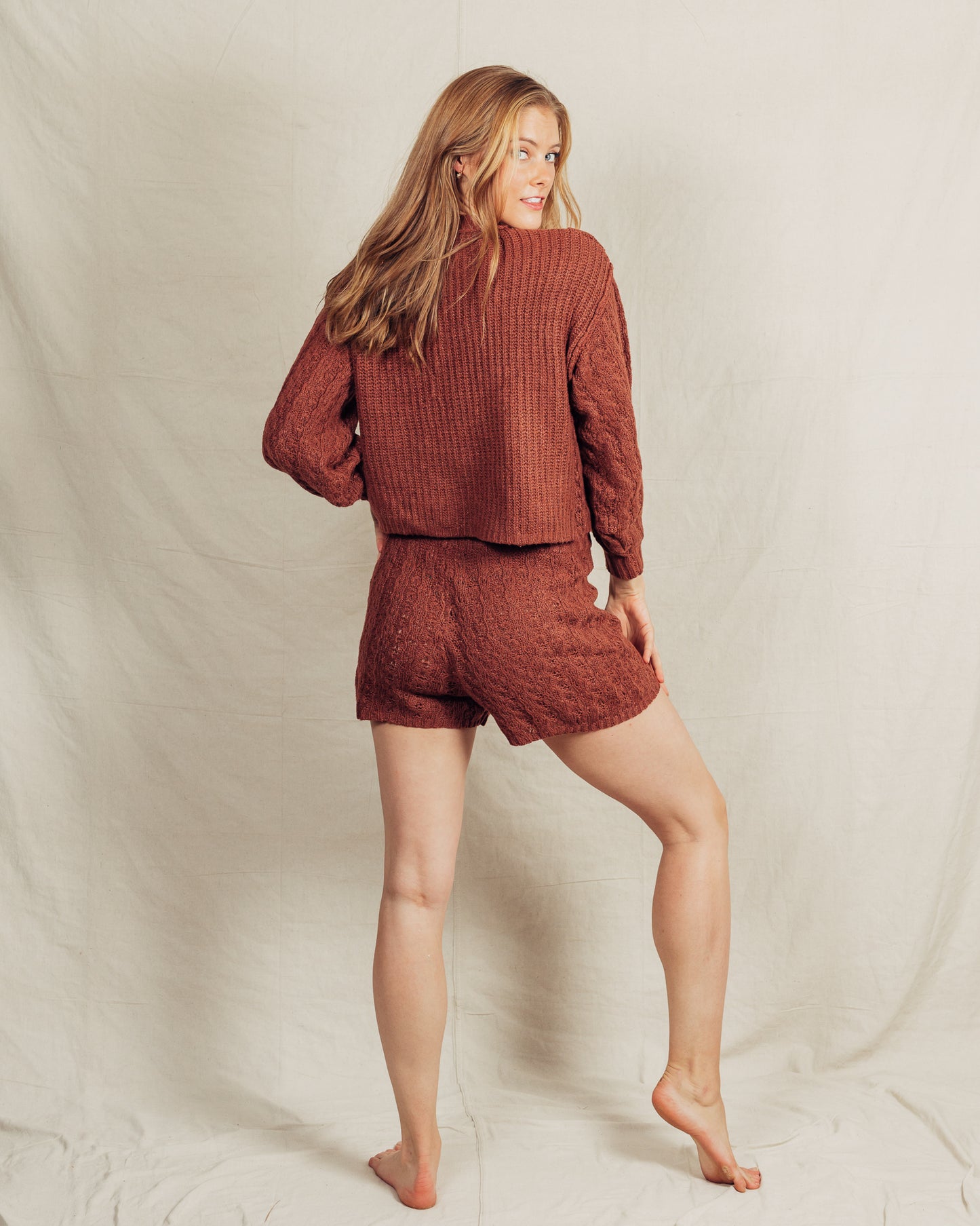 Rikaela Sweater + Short Set
