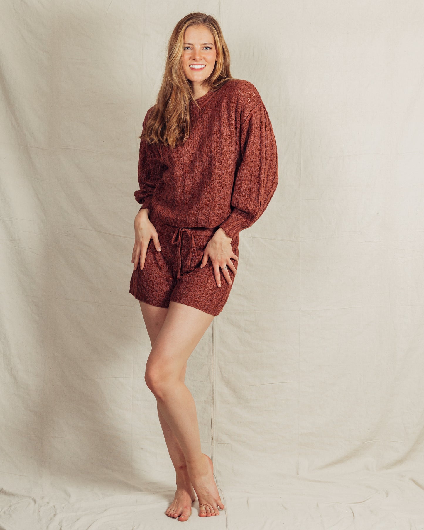 Rikaela Sweater + Short Set