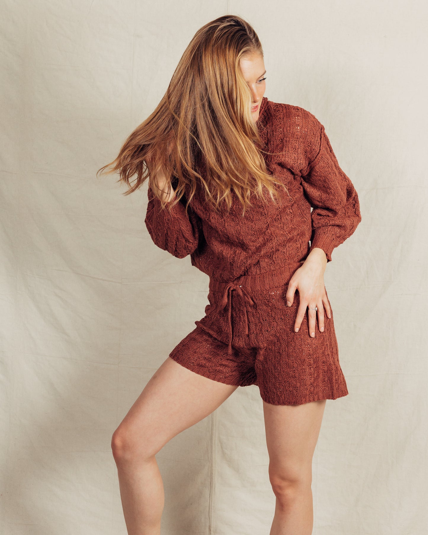 Rikaela Sweater + Short Set