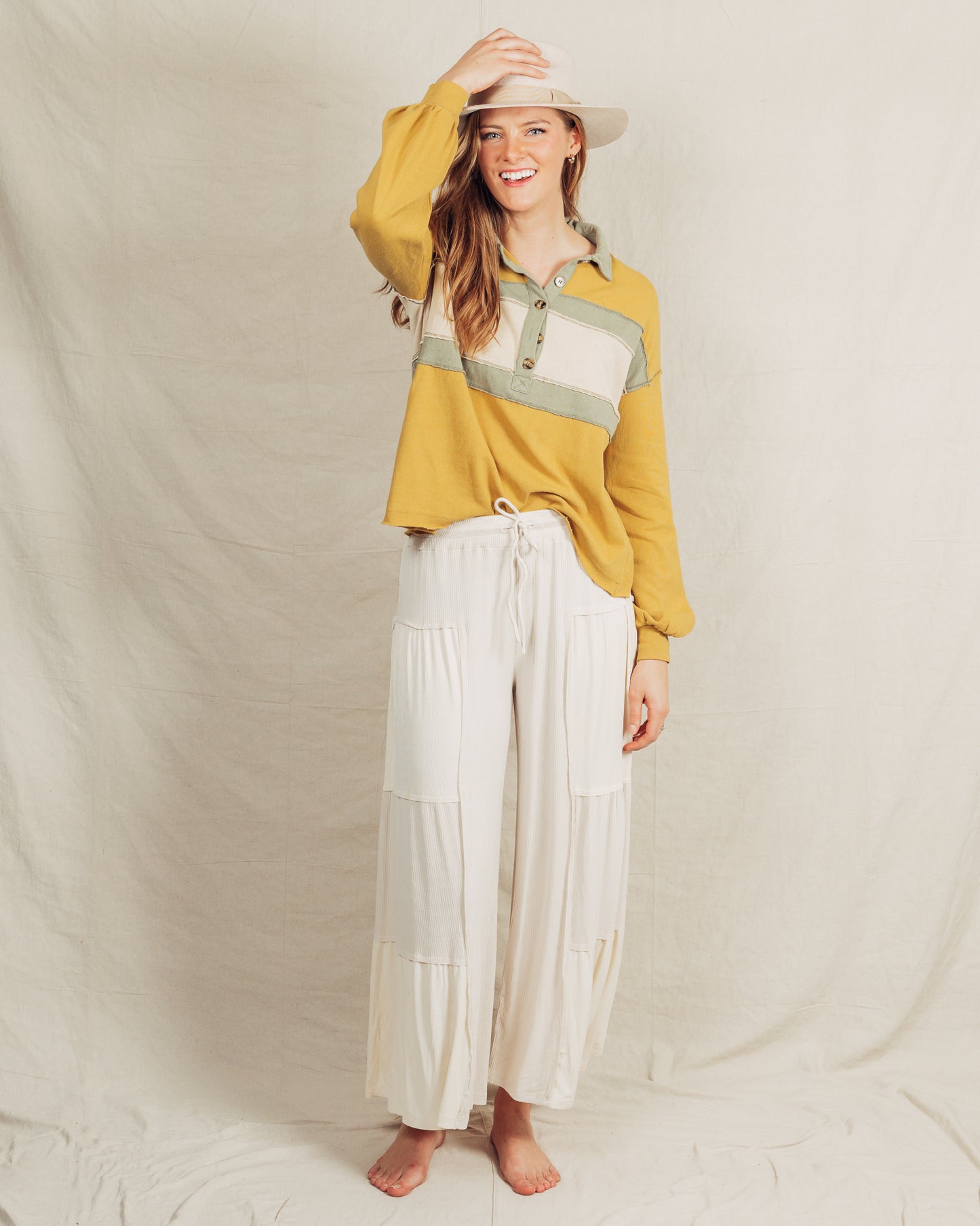 Rugby Shirt || Mustard