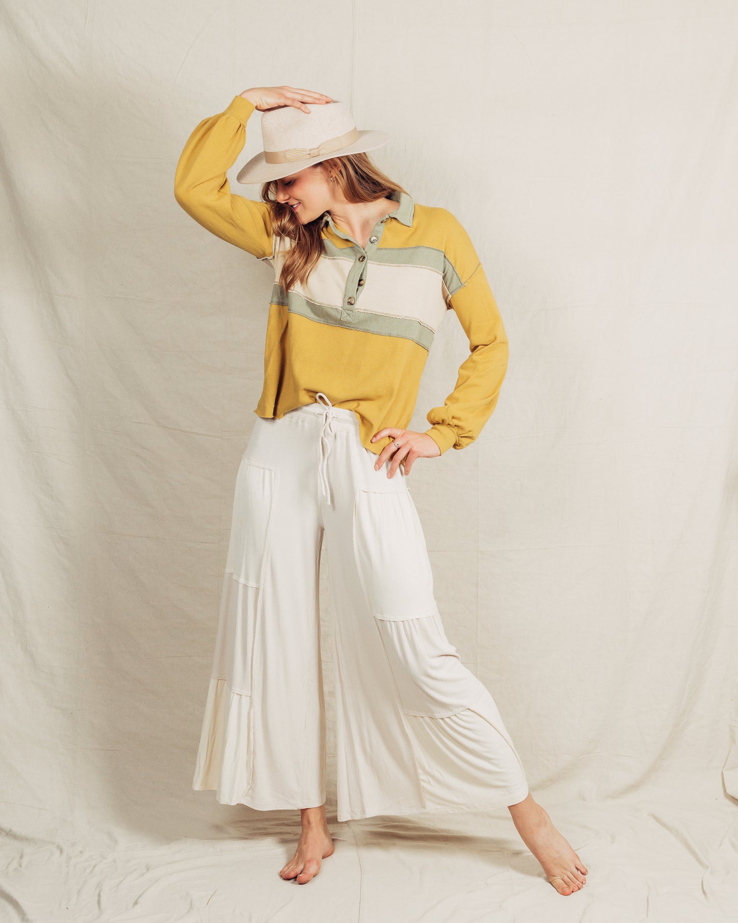 Rugby Shirt || Mustard