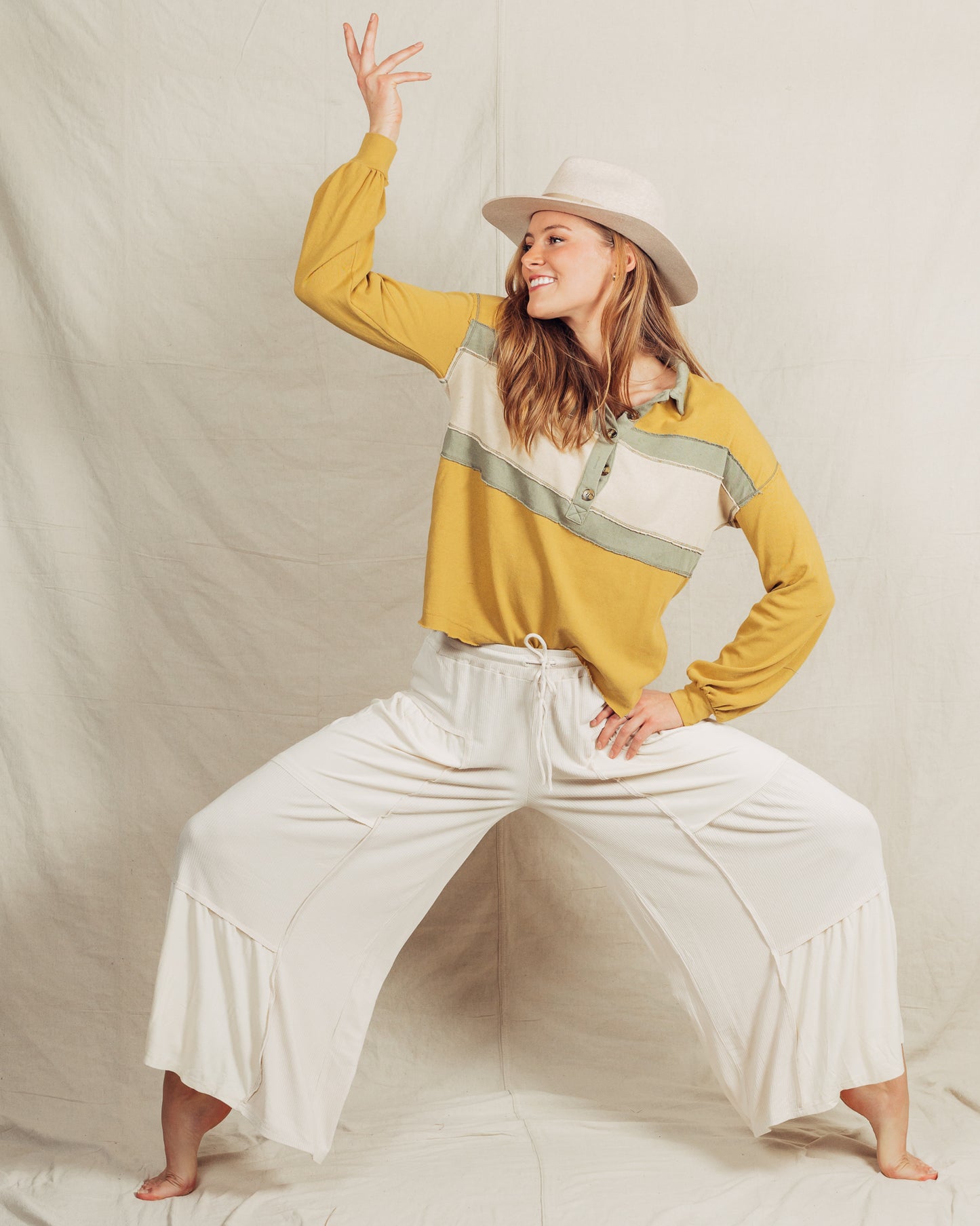 Isla Pants || Sand