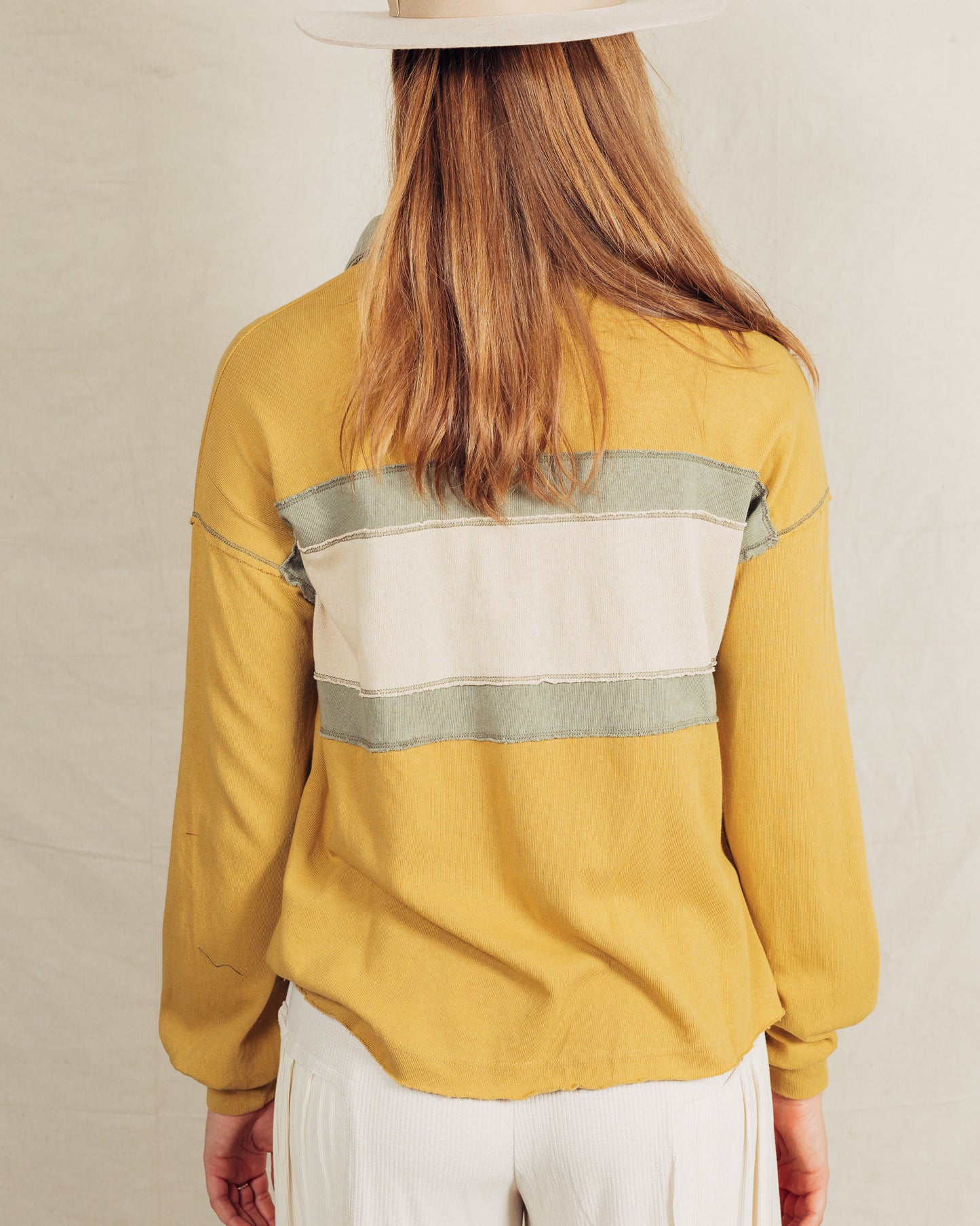 Rugby Shirt || Mustard