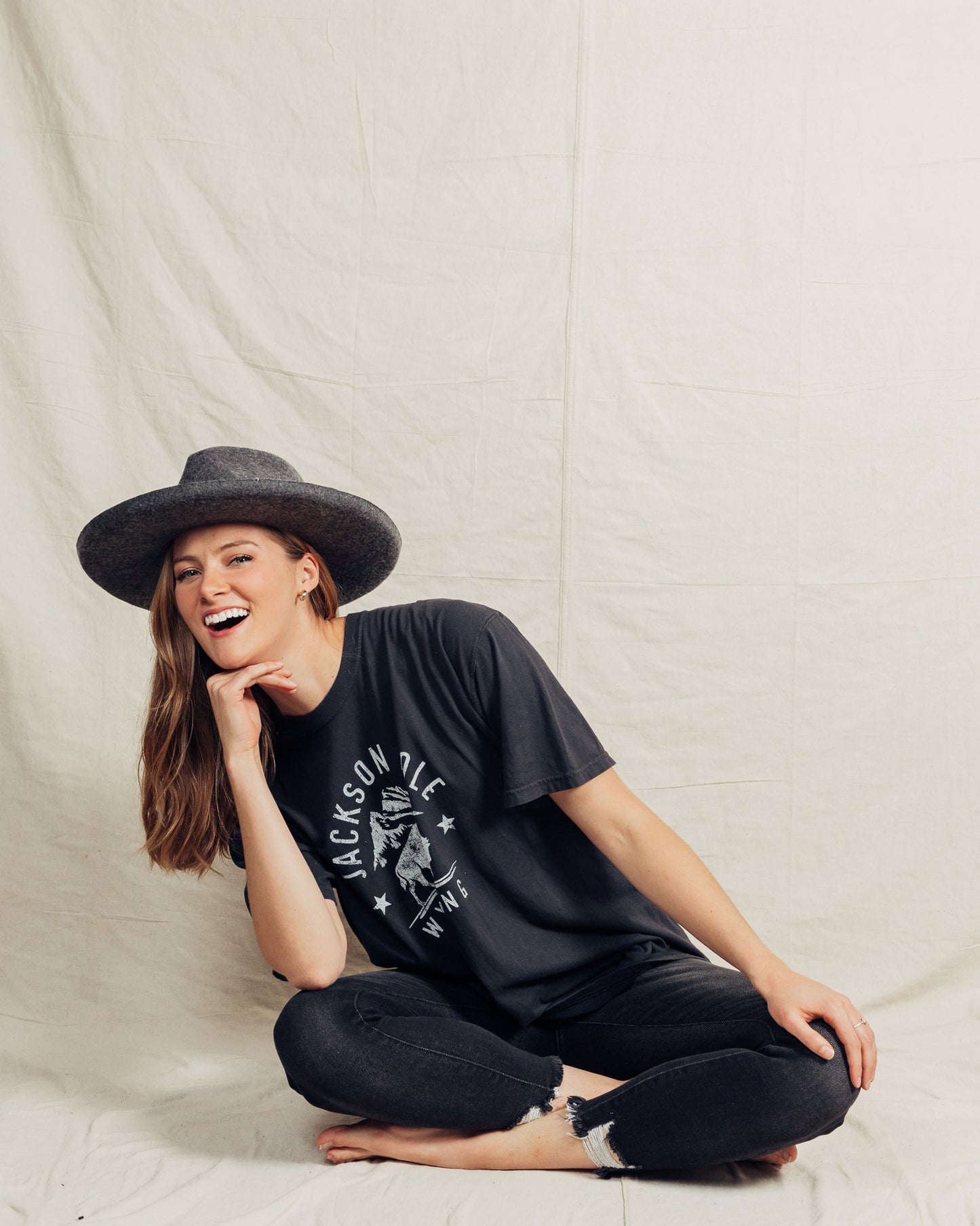 Jackson Hole Tee || Black