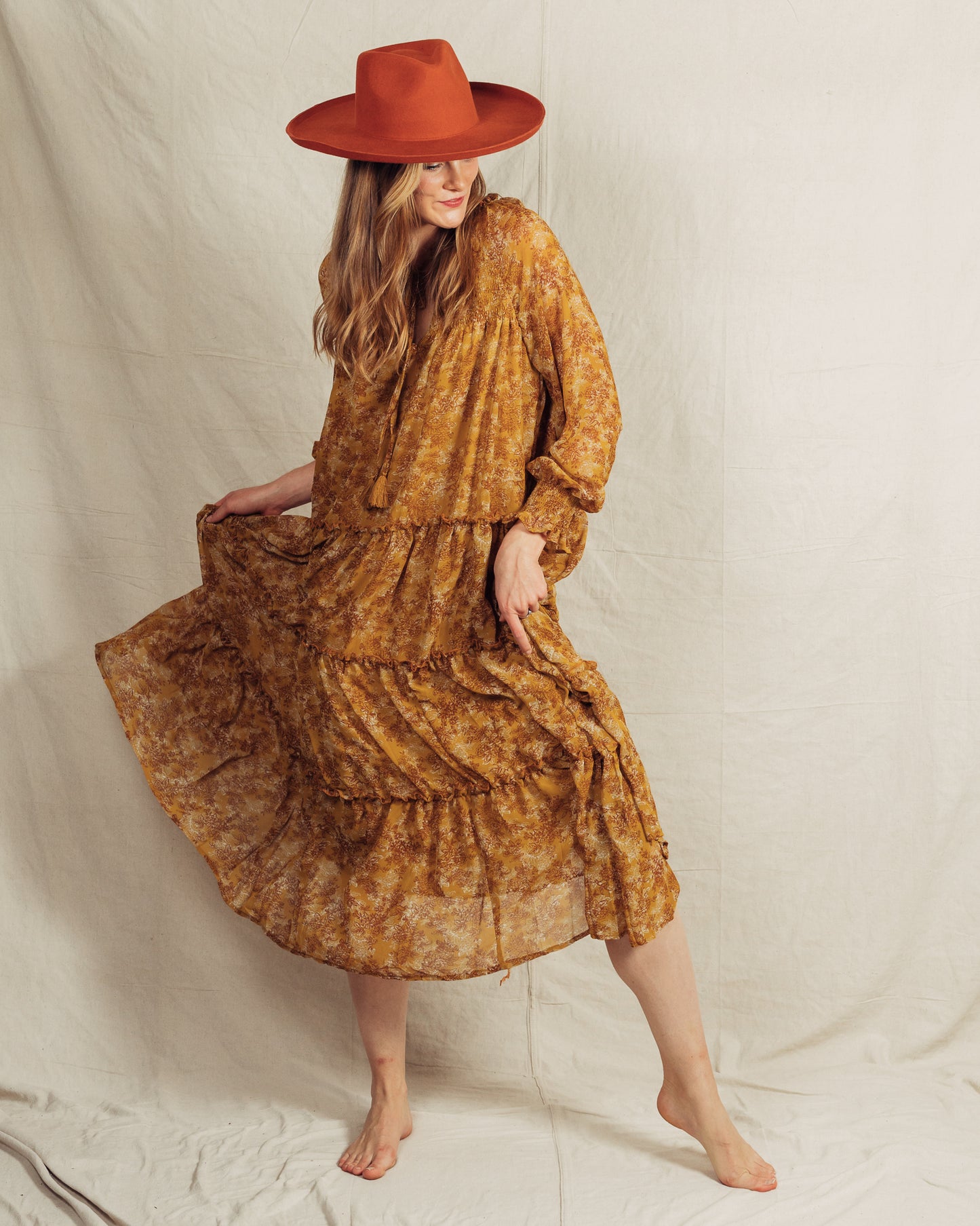 Kodi Dress || Mustard