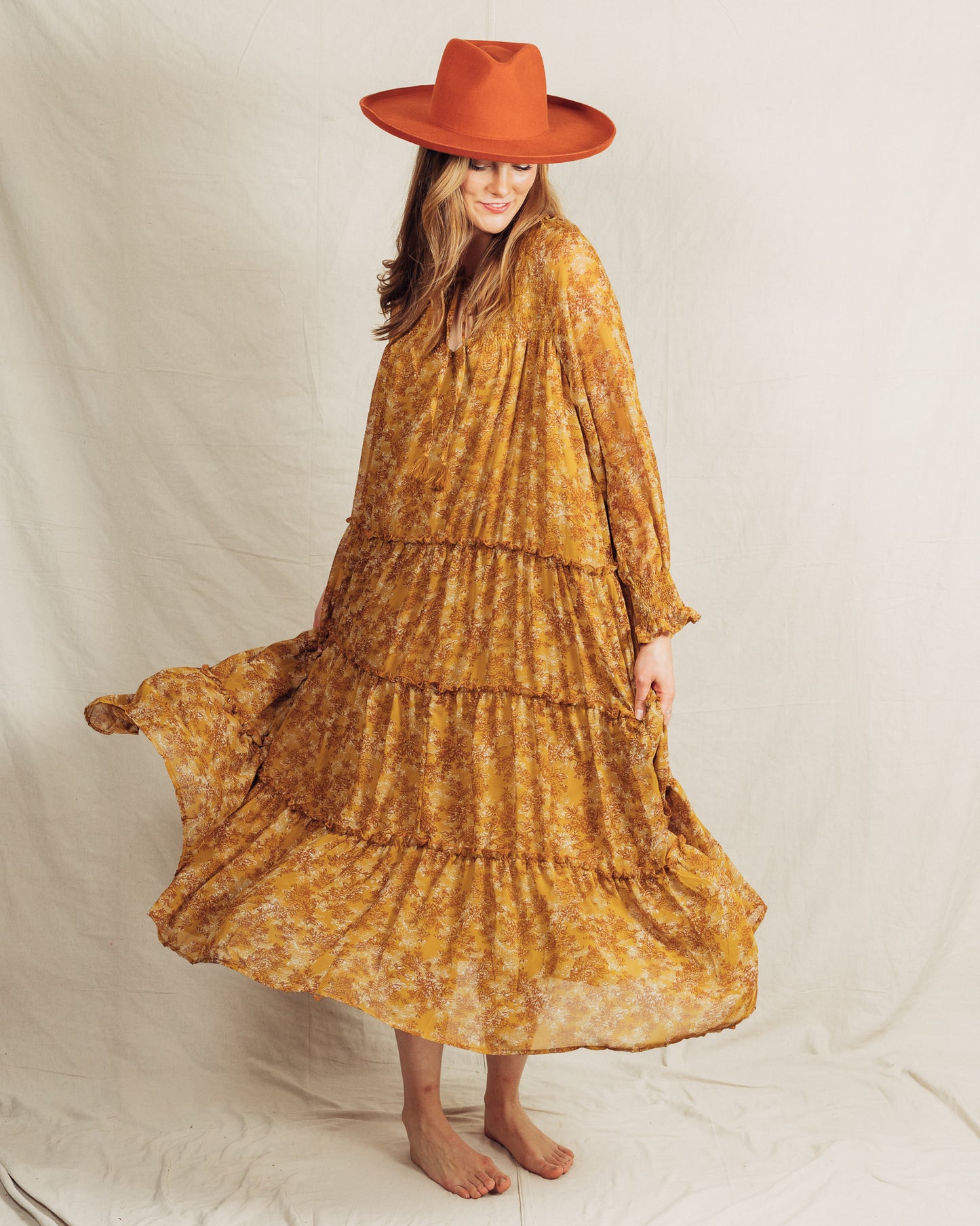 Kodi Dress || Mustard