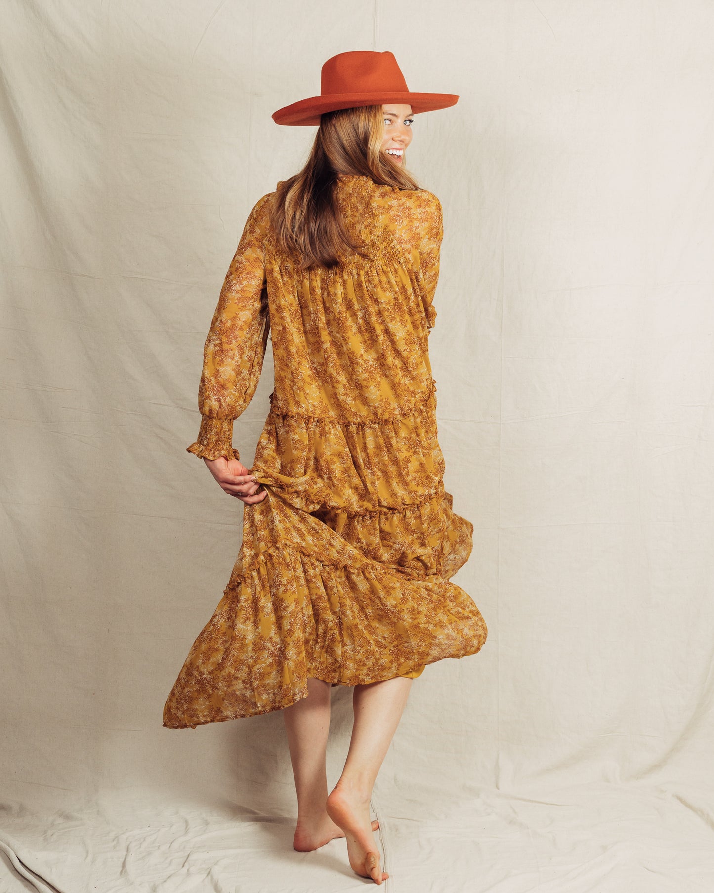 Kodi Dress || Mustard