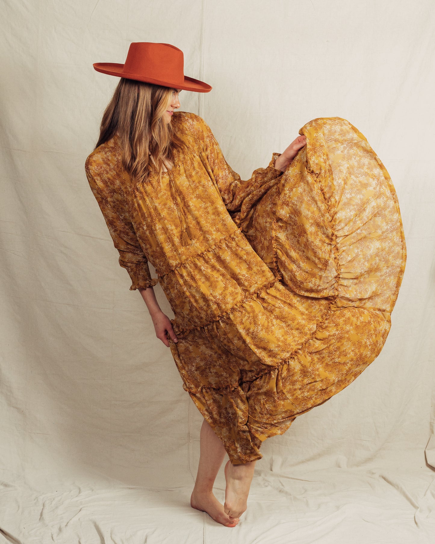 Kodi Dress || Mustard
