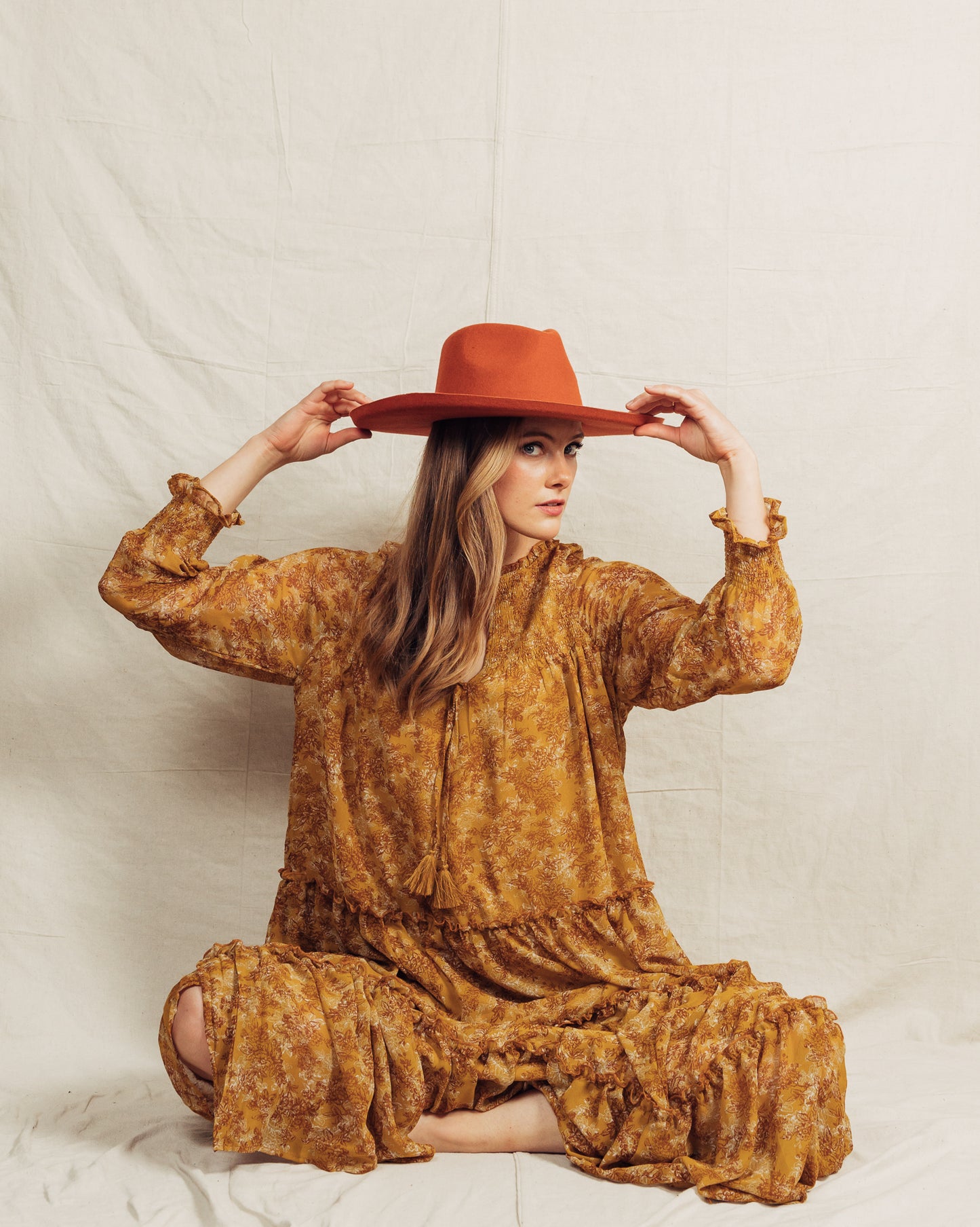 Kodi Dress || Mustard