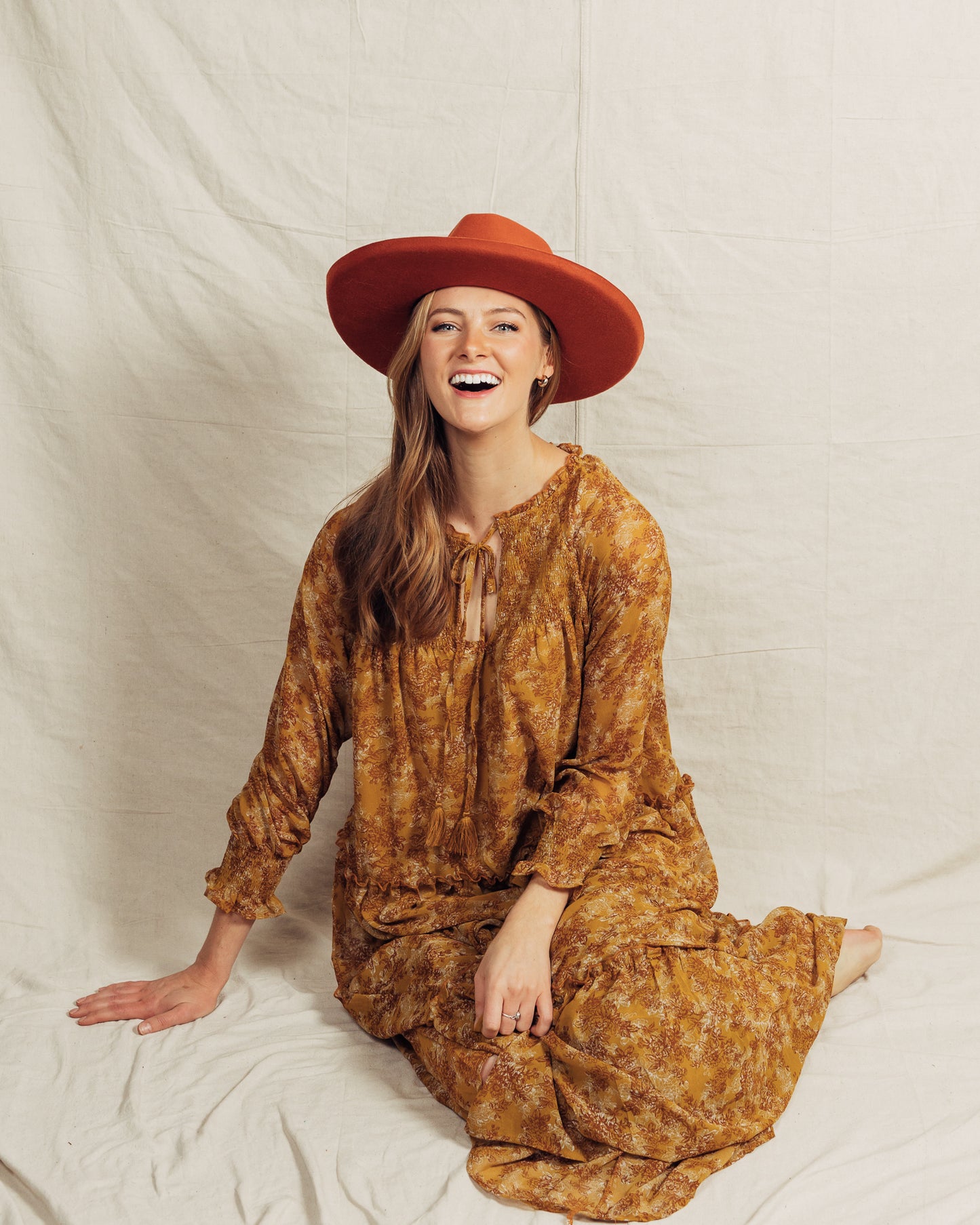 Kodi Dress || Mustard