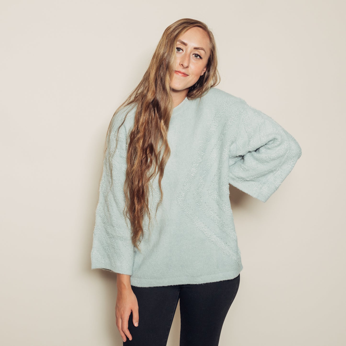 Nancy Sweater || Blue