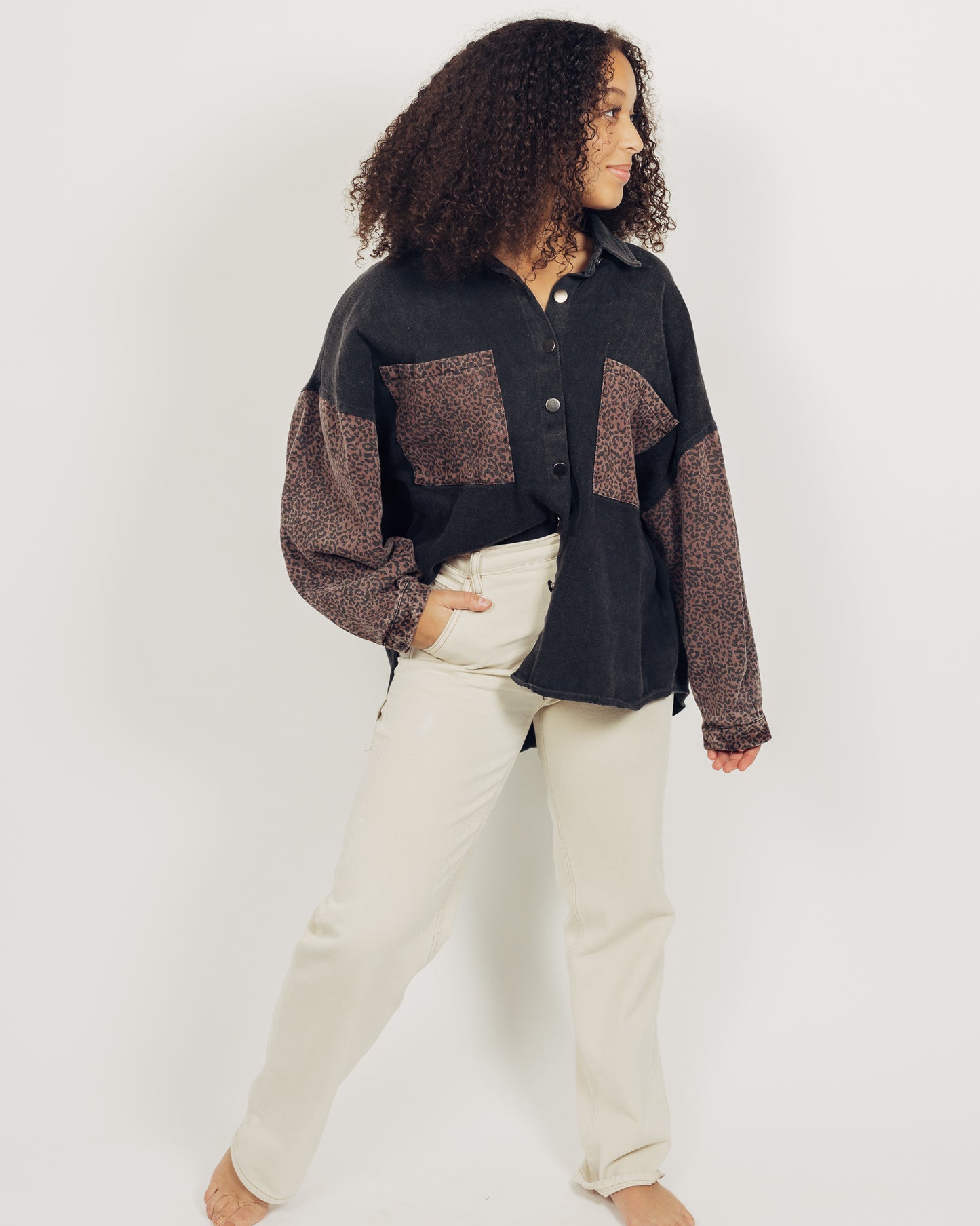 Leopard Shacket
