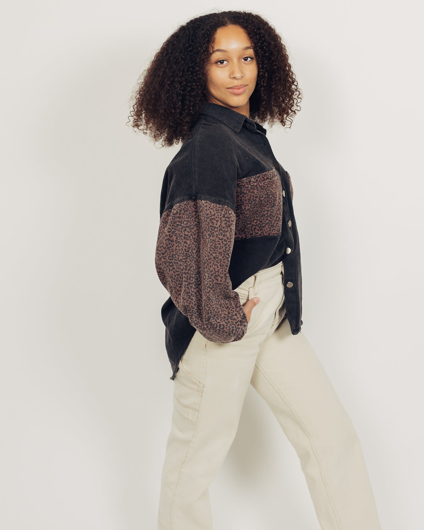 Leopard Shacket