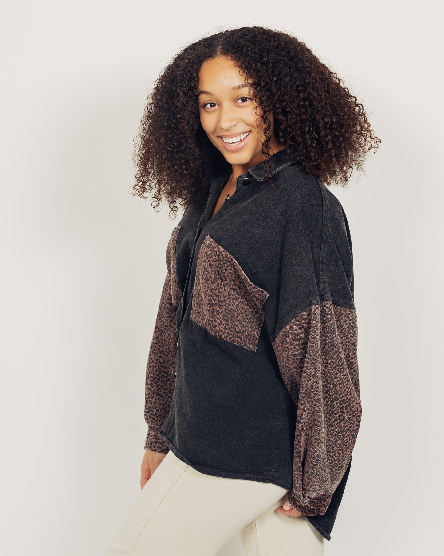 Leopard Shacket