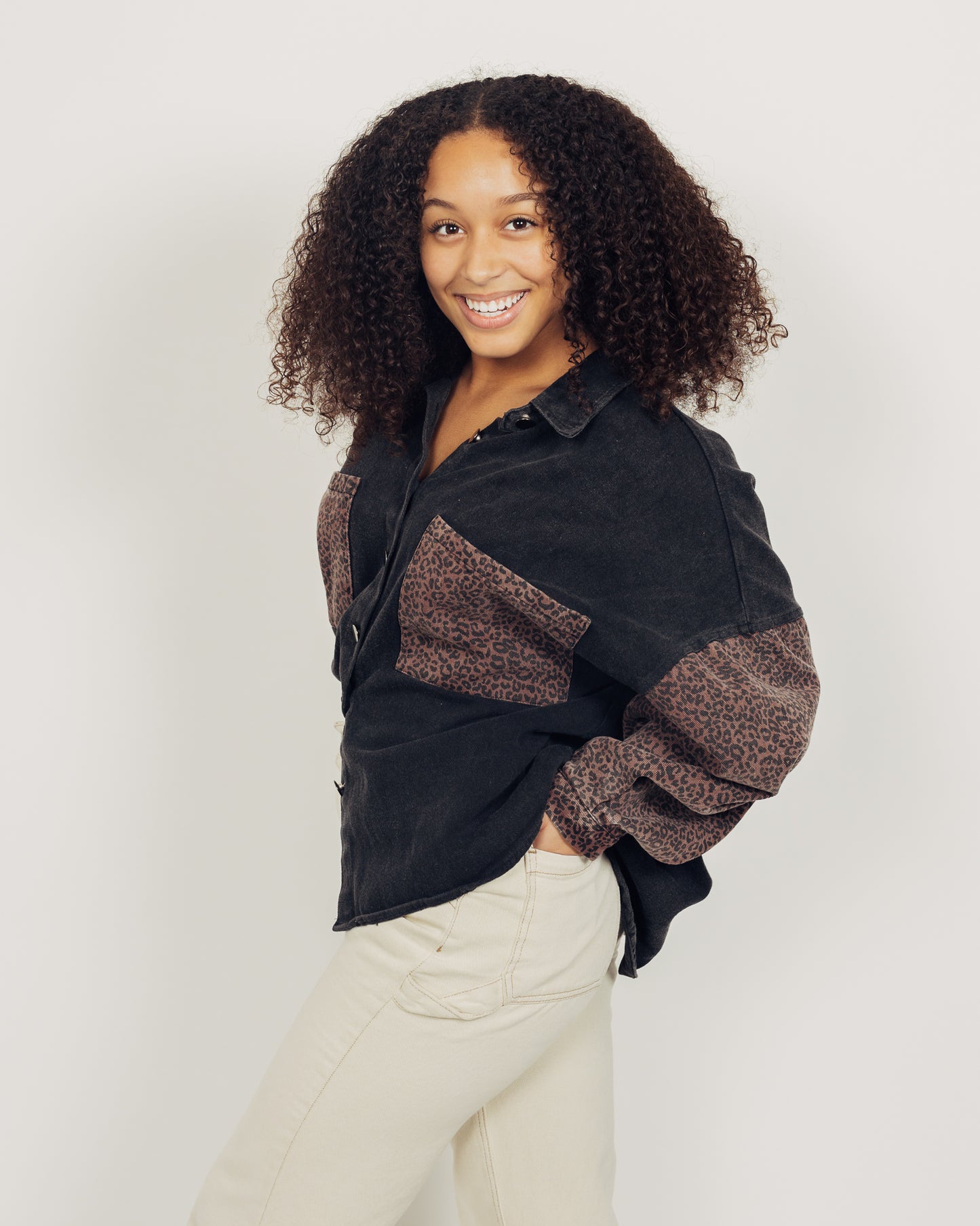 Leopard Shacket