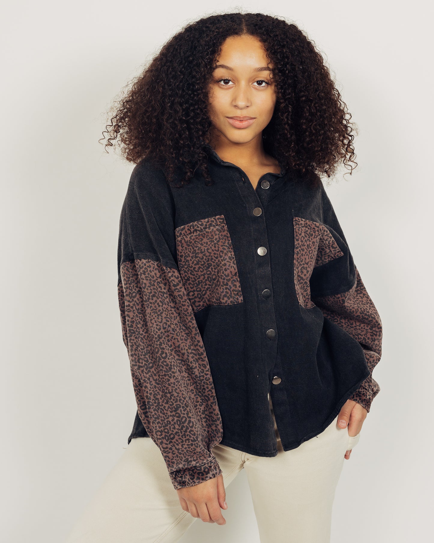 Leopard Shacket