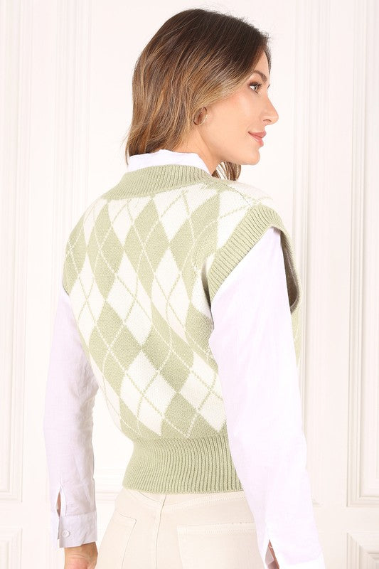 Argyle Sweater Vest
