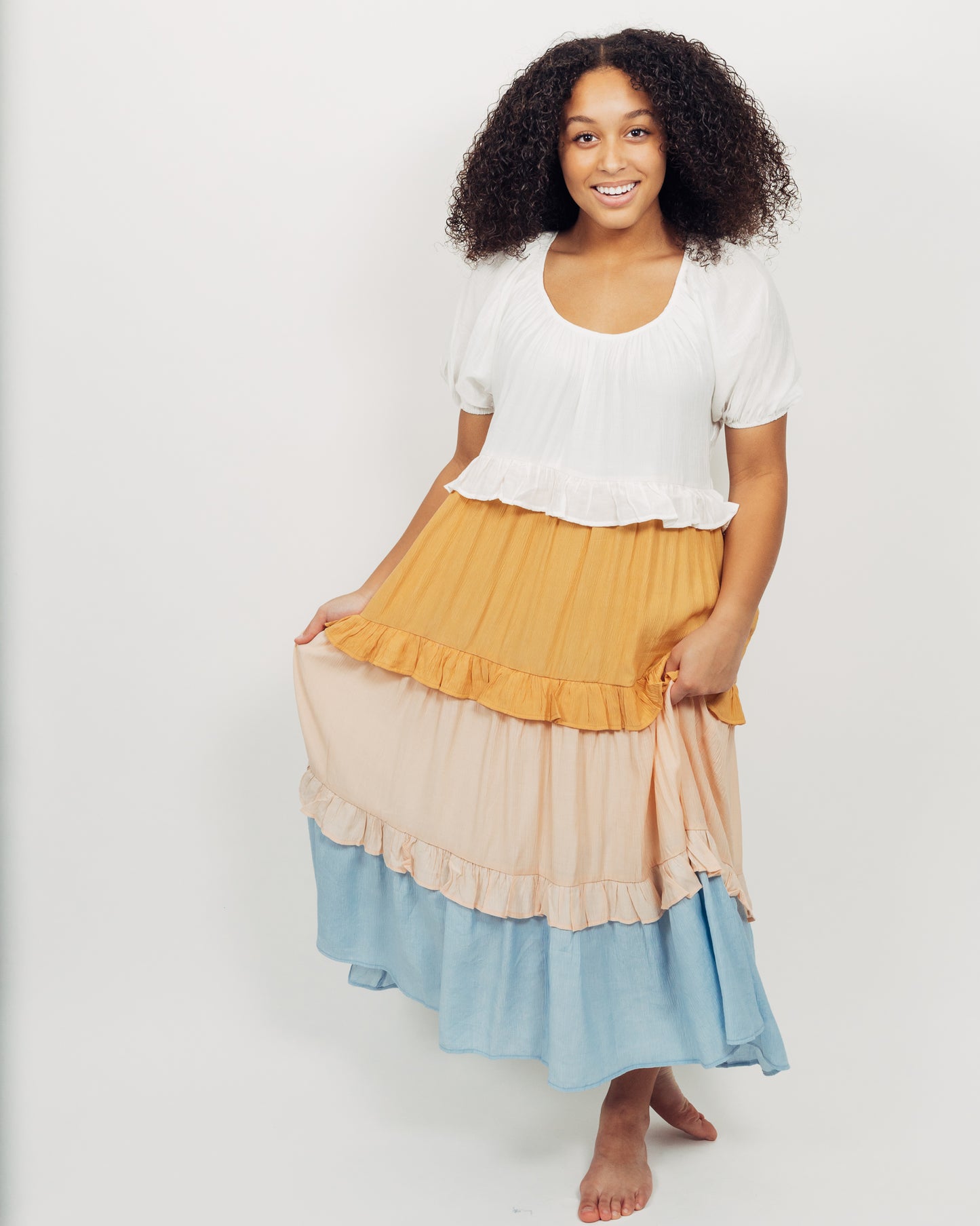 Marina Dress || White