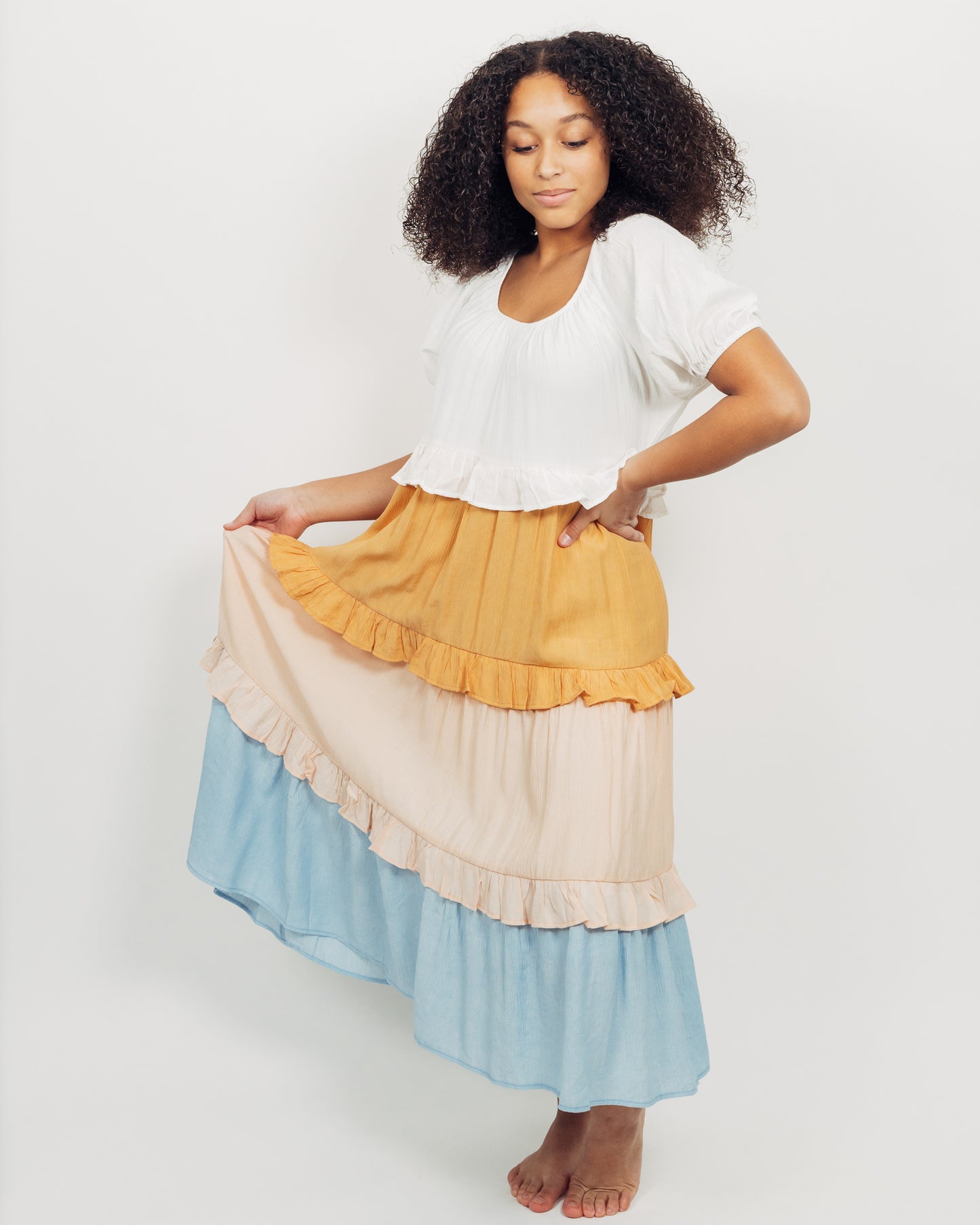 Marina Dress || White