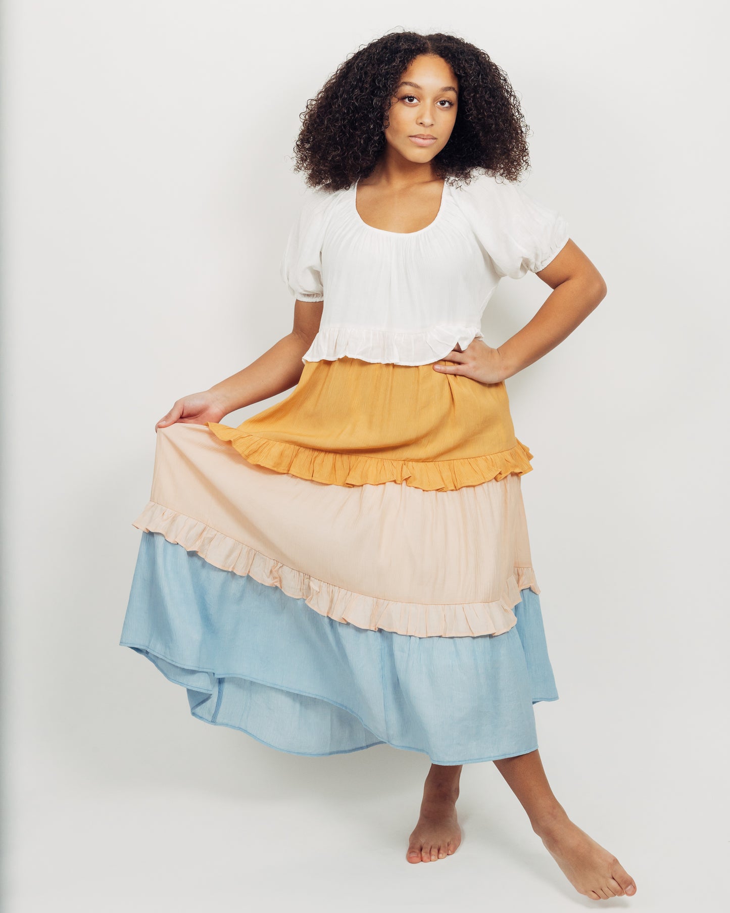 Marina Dress || White