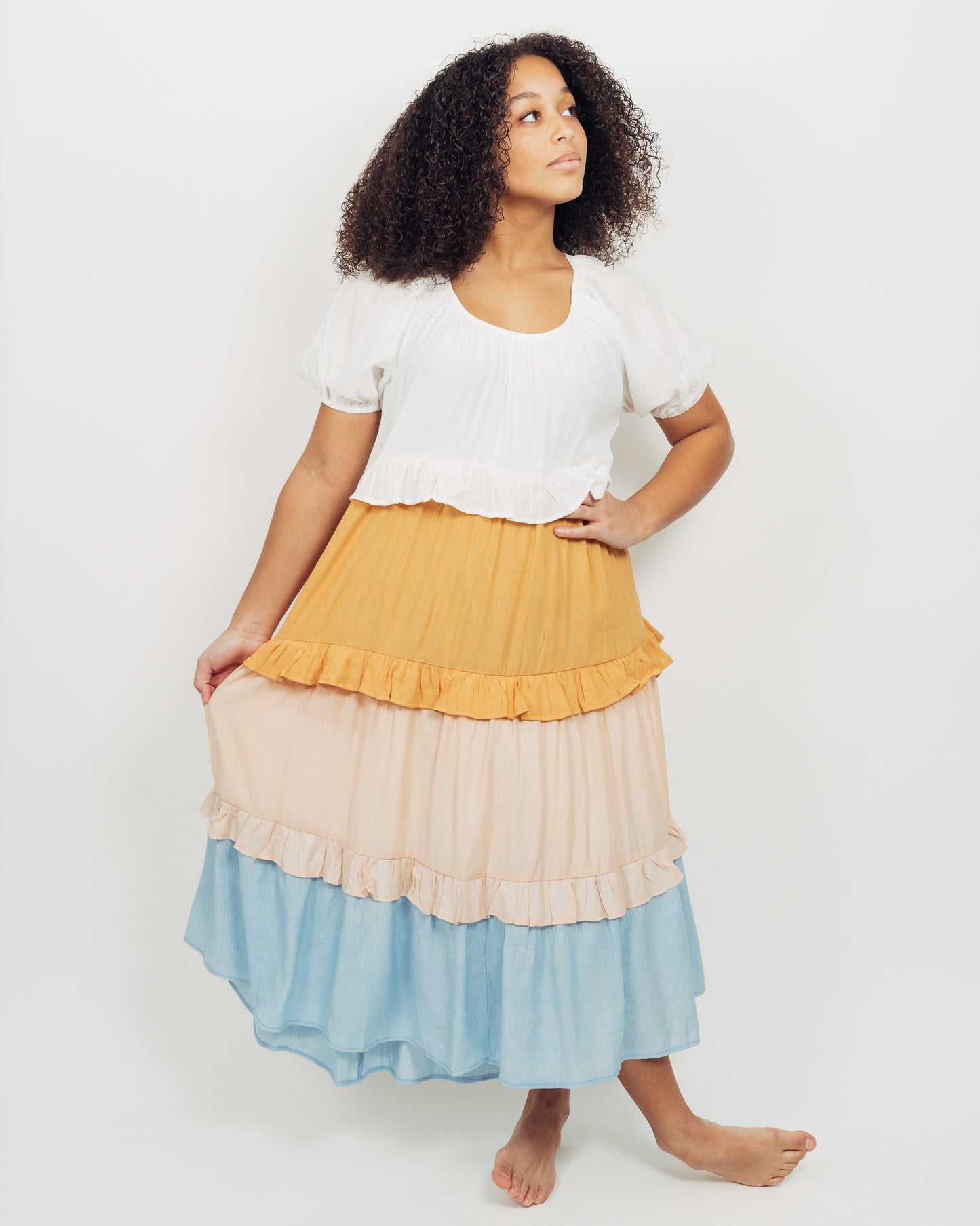 Marina Dress || White