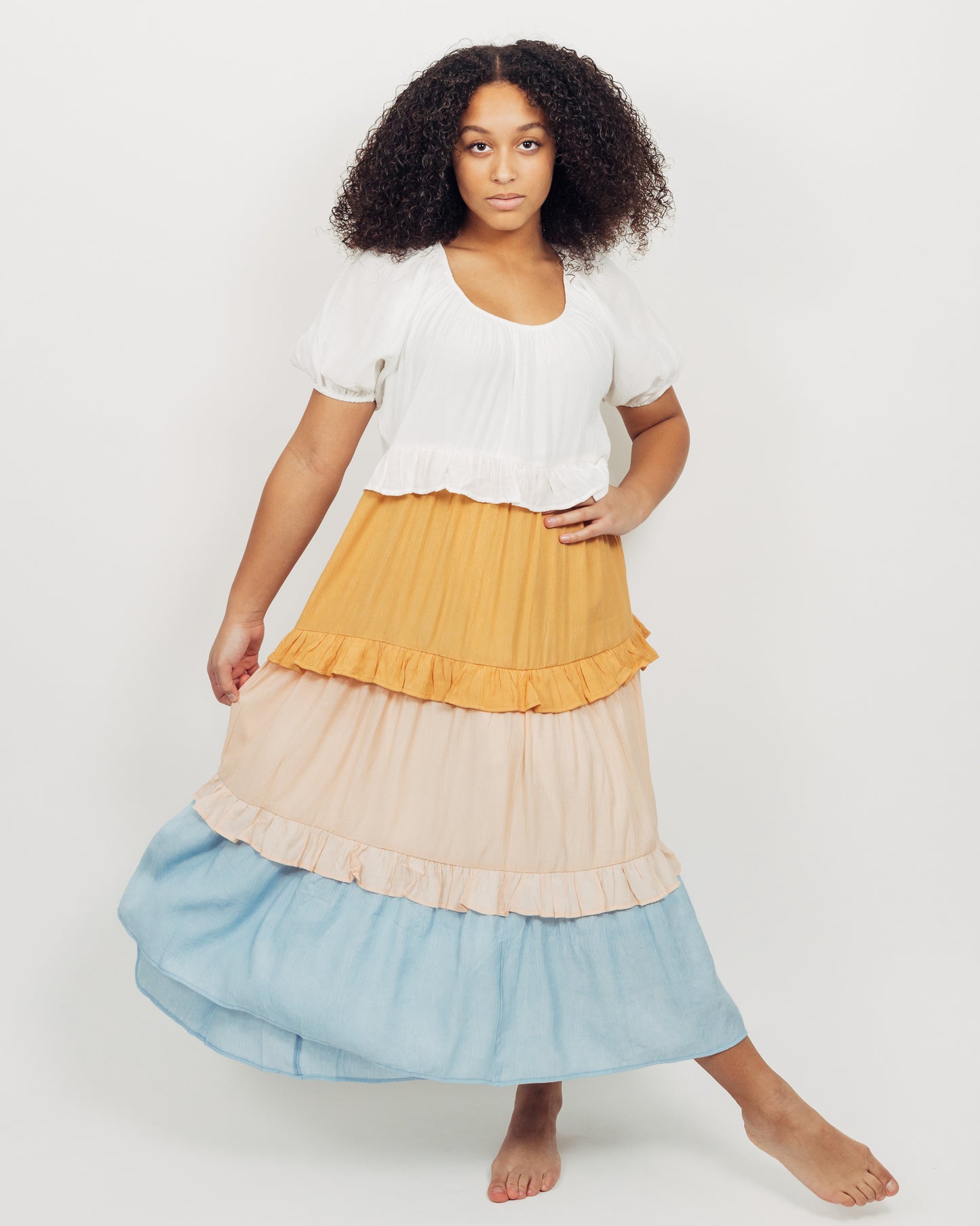 Marina Dress || White