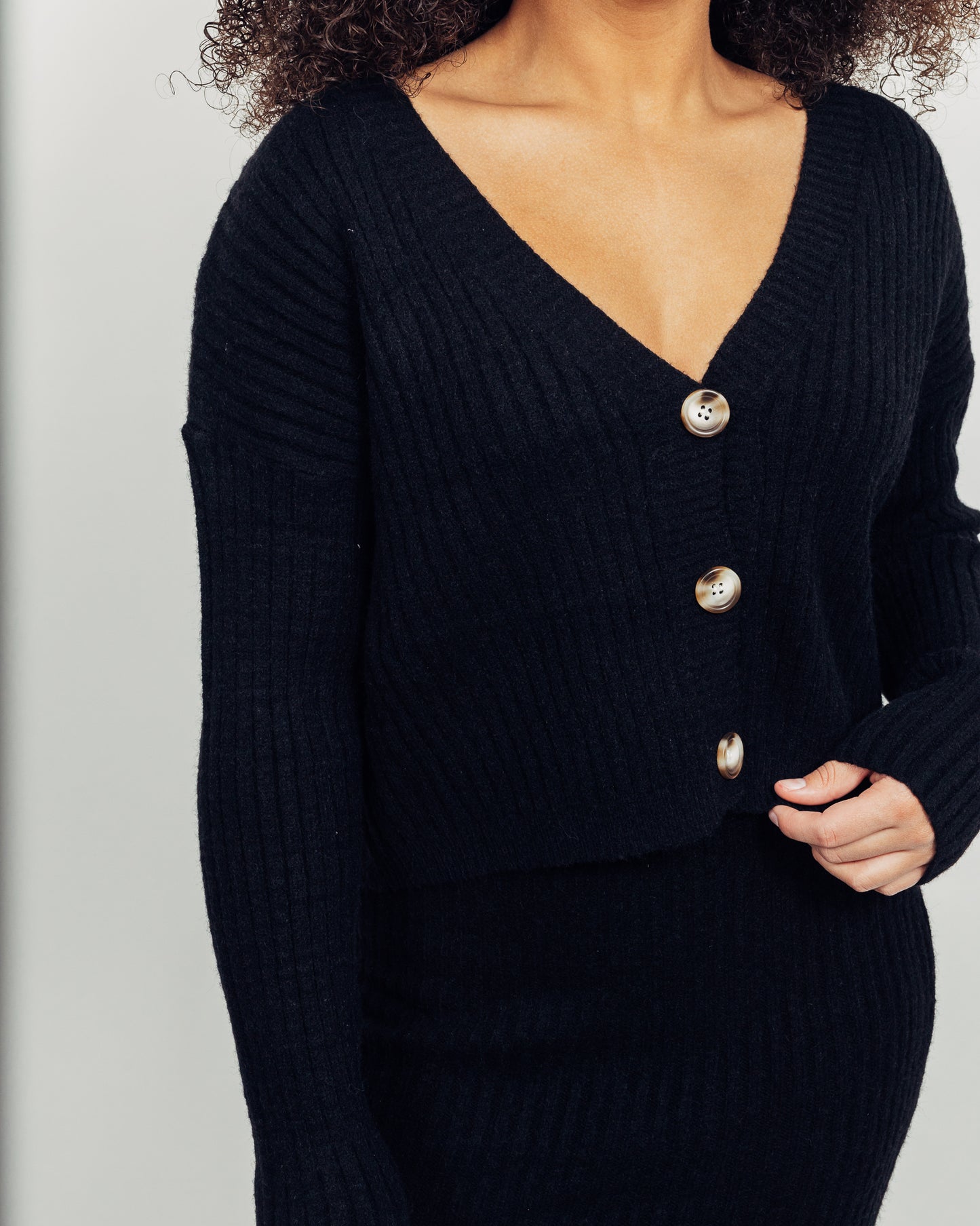 Briana Skirt + Cardigan Set