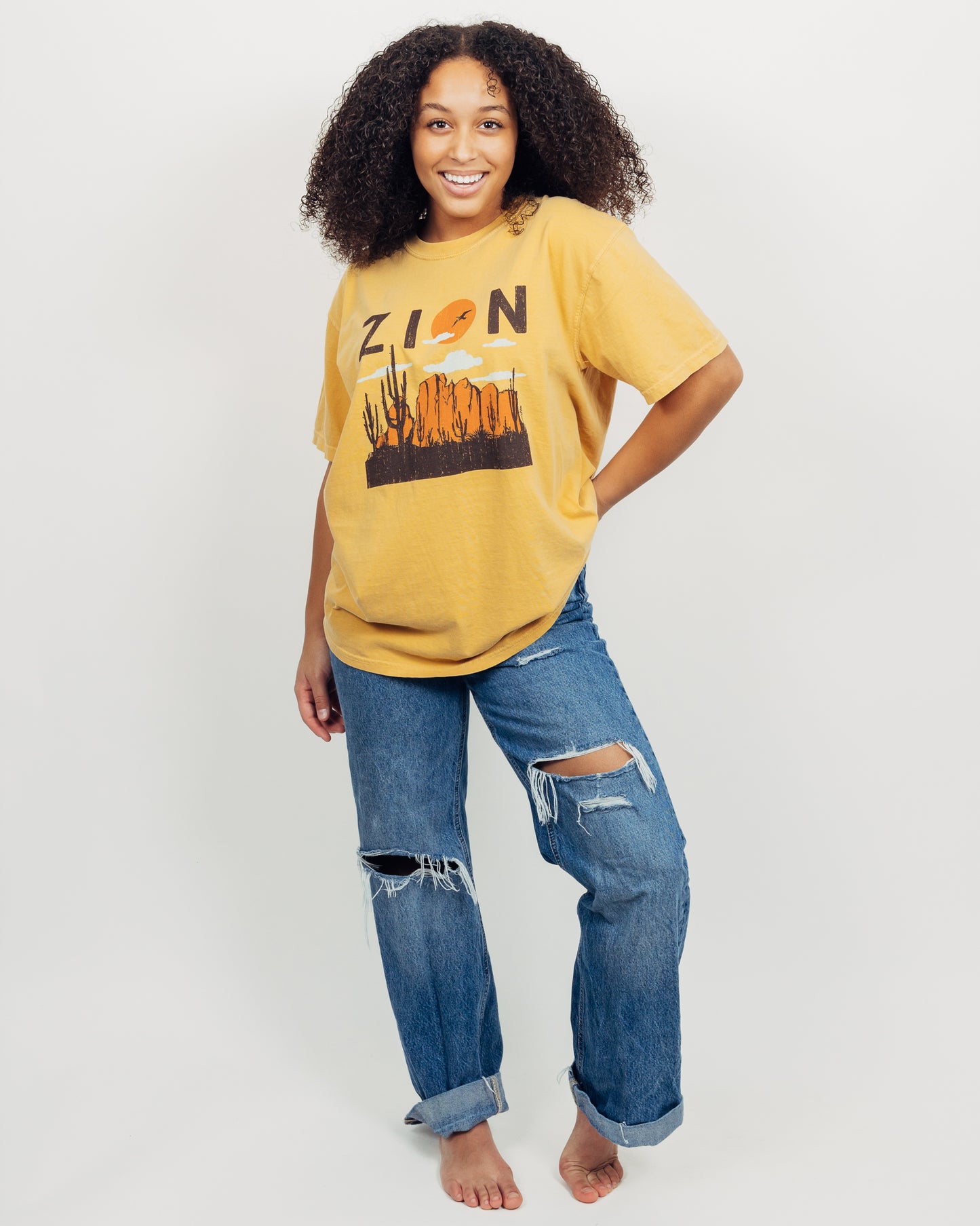 Zion Tee || Yellow
