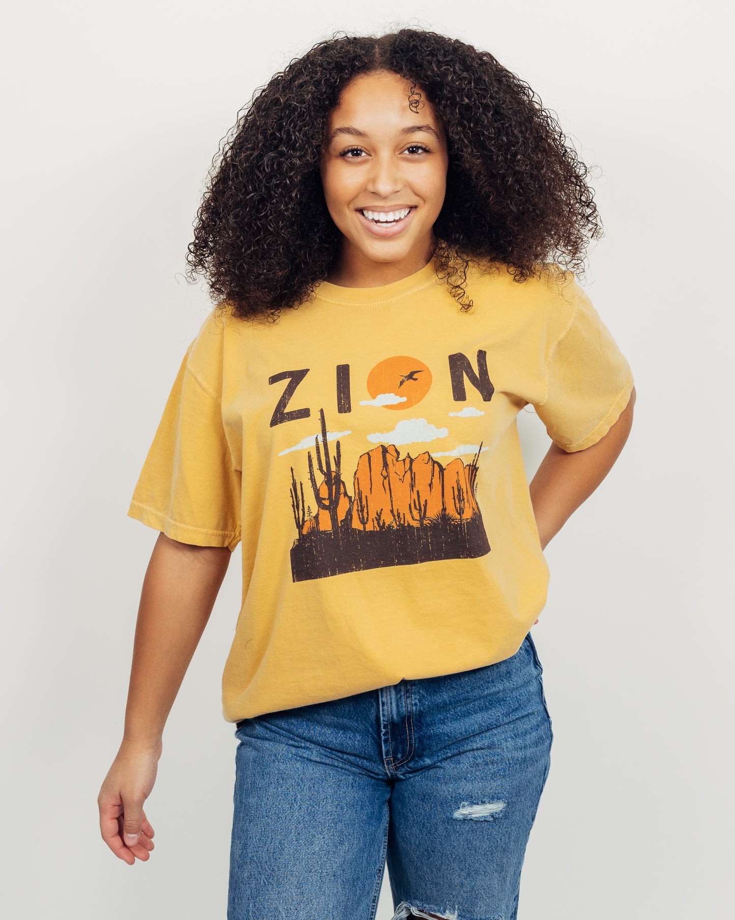 Zion Tee || Yellow