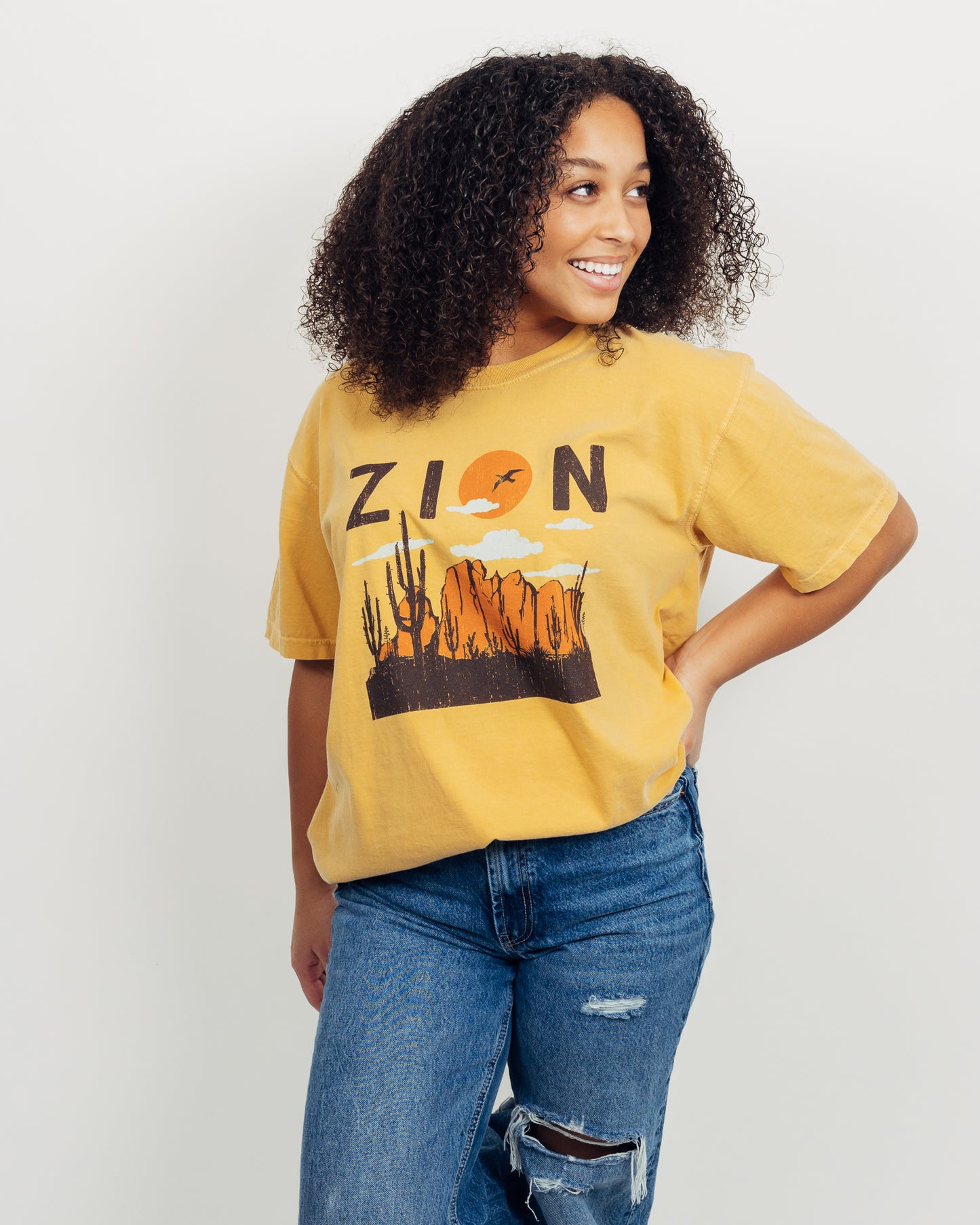 Zion Tee || Yellow